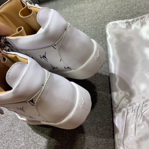 Giuseppe Zanotti Mens Shoes Luxury Brand High Top Sneakers Coby