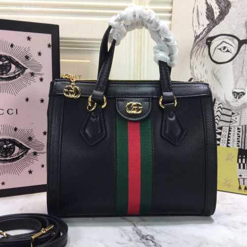 Gucci Womens Mens Bags Crossbody Handbags Luxury GG Shoulder Bag Leather Luxury Brand 547551 UQHBB 9885 GG Supreme Ophidia Small Tote Bag