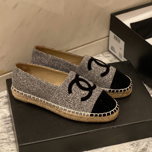 Chanel Women Shoes Fashion Espadrille Luxury Brand Casual Shoes for Women ESPADRILLE with Original Box Espadrilles