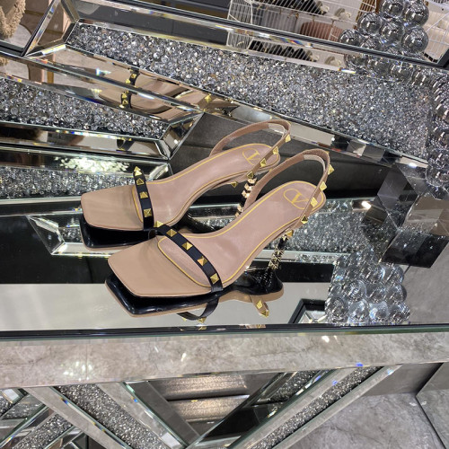 Valentino Womens Shoes Rockstud Sandals 6.5cm