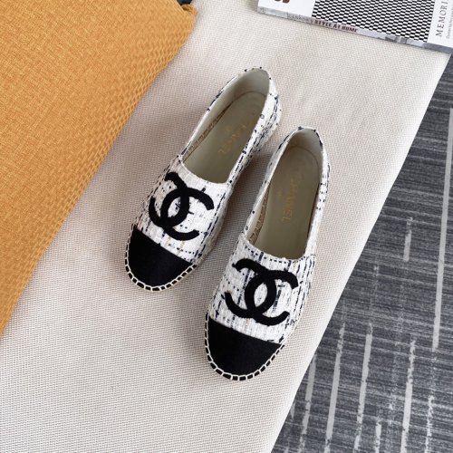 Chanel Women Shoes Fashion Espadrille Luxury Brand Casual Shoes for Women ESPADRILLE with Original Box Espadrilles