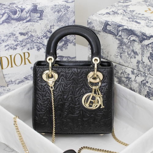 Dior Womens Bags Handbags Luxury Fashion LADY DIOR D-LITE BAG with Original Box