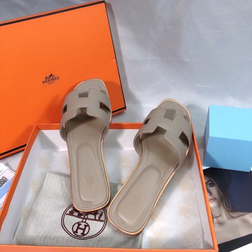 Hermes Womens Shoes Extra Slippers Sandals Casual Fashion Sandals Luxury Brand with Original Box