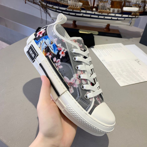 Dior Men Shoes Sneakers Casual Luxury Brand B23 Low-Top Sneaker with Original Box