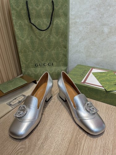 Gucci Womens Shoes Pumps Heel Luxury Brand Wedding Fashion Shoes for Women with Original Box