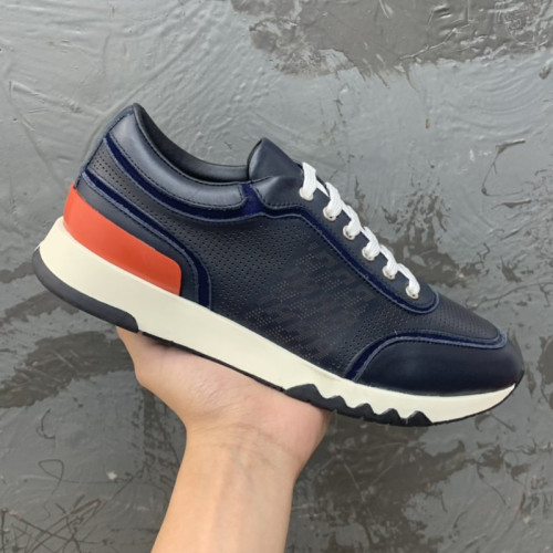 Hermes Mens Casual Shoes Fashion Sneakers Luxury Brand with Original Box
