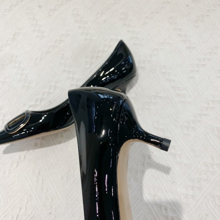 Valentino Women Shoes Mule Flip Flop Sandals VLOGO SIGNATURE CALFSKIN PUMP 45MM / 1.8 IN. Luxury Brand with Original Box