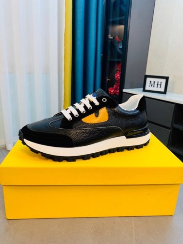 Fendi Mens Shoes Fashion Sneakers Luxury Brand Casual Shoes for Men with Original Box