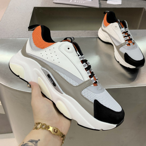 Dior Mens Shoes Sneakers Luxury Brand Breathable Design B22 SNEAKER with Original Box