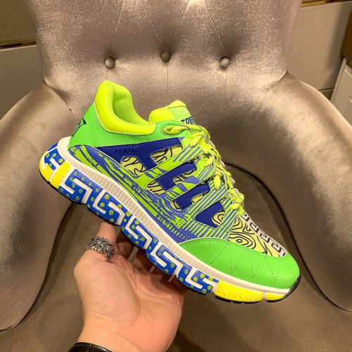 Versace Men Shoes Boots Fashion Design Luxury Brand TRIGRECA SNEAKERS