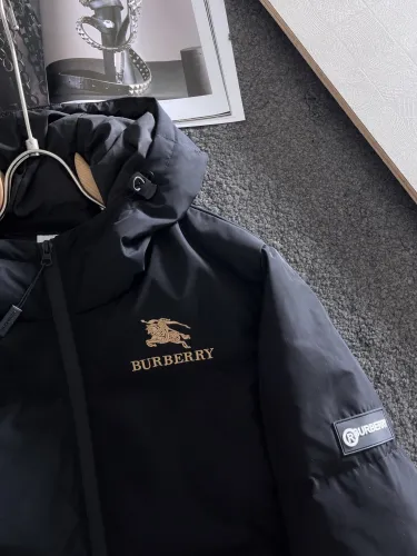 Burberry Design Mens Womens Winter Windprood Down Jackets Keep Warm 90% White Duck Down