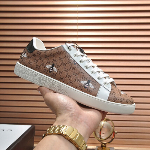 Gucci Mens Shoes Luxury Brand Men's Ace Embroidered Sneaker
