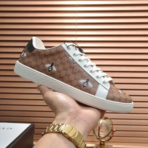 Gucci Mens Shoes Luxury Brand Men's Ace Embroidered Sneaker