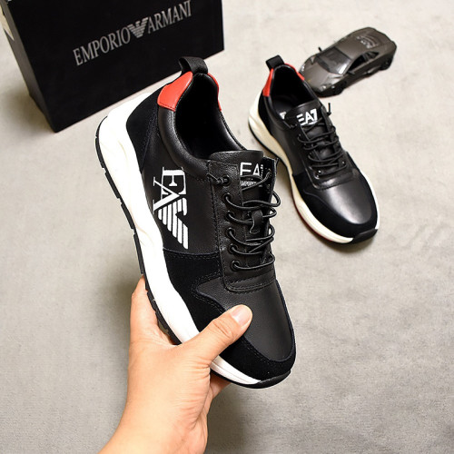 Armani Men Shoes Sneakers Fashion Design Luxury Brand Design