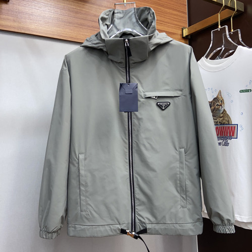 Prada Design Fashion Mens Jackets Thin Design Luxury Brand