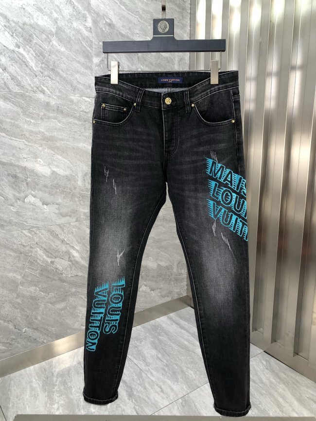 Louis Vuitton Luxury Brand Mens Jeans