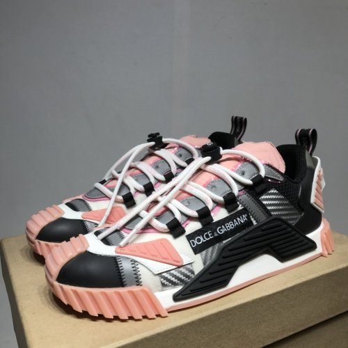 Dolce&Gabbana Men Shoes Luxury Brand Fashion Type Ns1 Sneakers In Mixed Materials