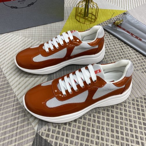Prada Mens Shoes Sneakers Casual Shoes for Men Luxury Brand Breathable Fashion Sneakers with Original Box