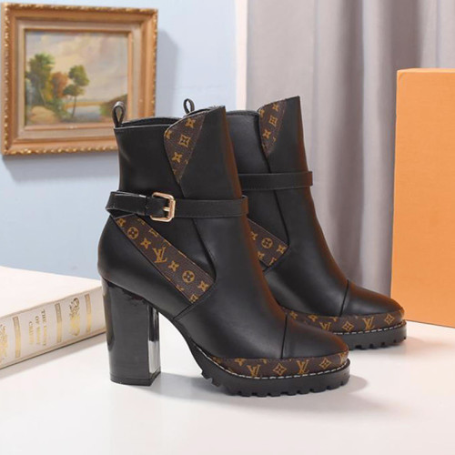 Louis Vuitton Women Shoes Boots STAR TRAIL ANKLE BOOT Luxury Brand 1A5BH9