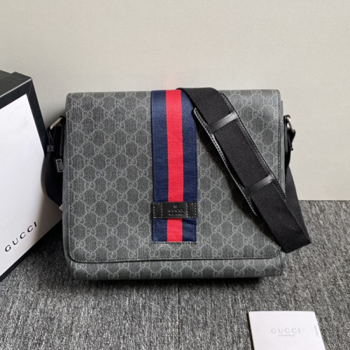 Gucci Mens Bags Shoulder Messenger Bag Luxury Brand Gucci messenger shoulder bag