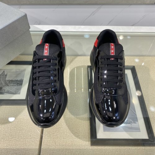 Prada Mens Shoes Sneakers Casual Shoes for Men Luxury Brand White Prada PRAX 1 sneakers with Original Box 4E3576_3LFV_F0009