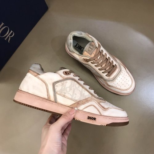 Dior Men Shoes Sneakers Luxury B27 Sneaker Fashion Sneakers Lace-Up with Original Box