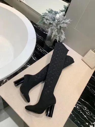 Louis Vuitton Womens Shoes Fashion Ankle Boots Luxury Brand SILHOUETTE BOOT with Original Box