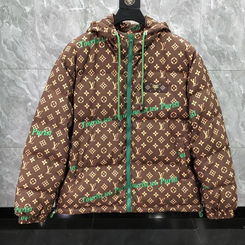 Louis Vuitton Design Mens Womens Winter Windprood Down Jackets Keep Warm 90% White Duck Down