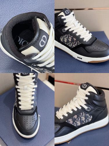 Dior Men Shoes Sneakers Luxury B27 Sneaker Fashion Sneakers Lace-Up with Original Box