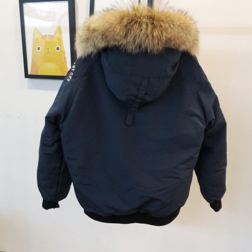 Canada Goose Langford Mens Winter Windprood Down Jackets Keep Warm 80% White Duck Down