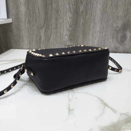 Valentino Womens Bags Camera Bag Luxury Fashion SMALL ROCKSTUD CALFSKIN CROSSBODY BAG ZW2B0809BOL0NO with Original Box