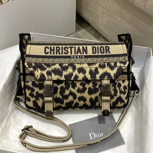 Dior Womens Mens Bags Shoulder Bags Luxury Fashion SMALL DIORCAMP BAG Beige Multicolor Mizza Embroidery with Original Box M1241BRHM_M918