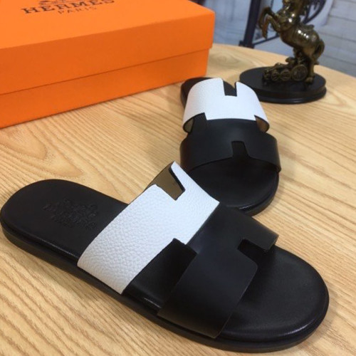 Hermes Mens Casual Shoes Fashion Sandals Slippers Luxury Brand with Original Box