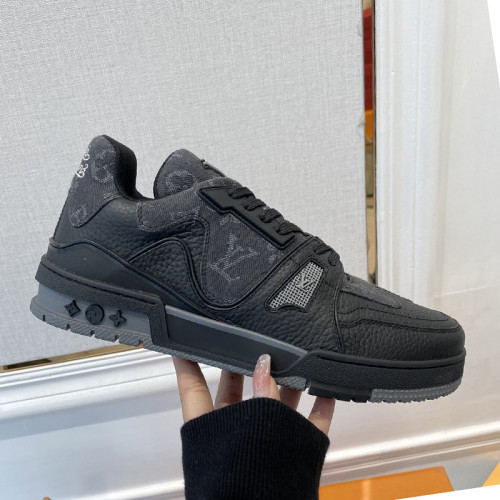 Louis Vuitton Men Shoes Fashion Sneakers Design Luxury Brand LV TRAINER SNEAKER with Original Box 1A9IPZ