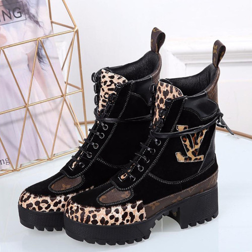 Louis Vuitton Women Shoes Boots LAUREATE PLATFORM DESERT BOOT Luxury Brand 1A5NNX