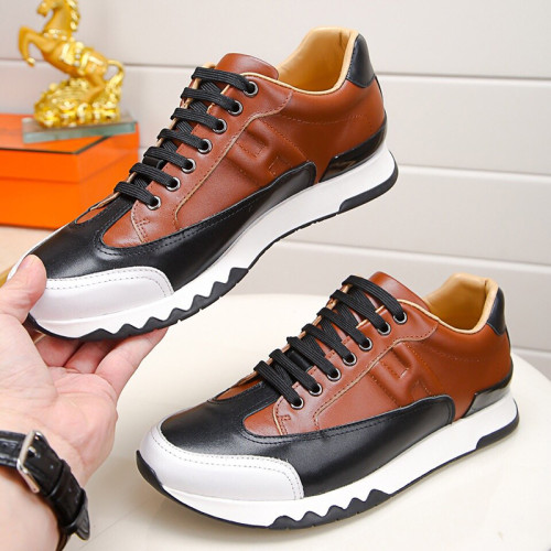 Hermes Men Shoes Luxury Brand Fashion Shoes TRAIL SNEAKER
