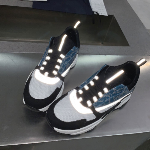 Dior Mens Shoes Sneakers Luxury Brand Breathable Design B22 SNEAKER with Original Box