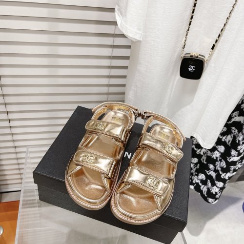 Chanel Womens Shoes Sandals Slippers Luxury Brand Design with Original Box