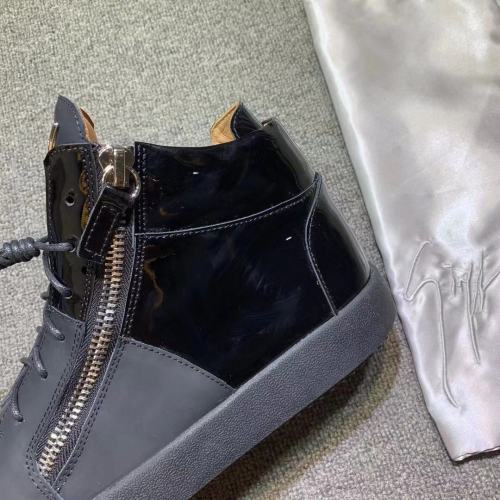 Giuseppe Zanotti Mens Shoes Luxury Brand High Top Sneakers Coby