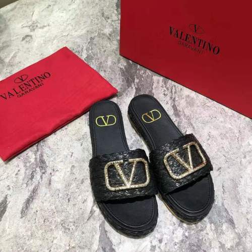 Valentino Womens Shoes Vlogo Sandals Mule