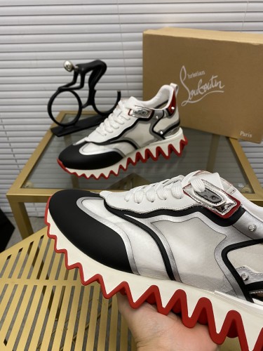Christian Louboutin Mens Shoes Sneakers Luxury Brand Red Bottom Design Sports Footwears