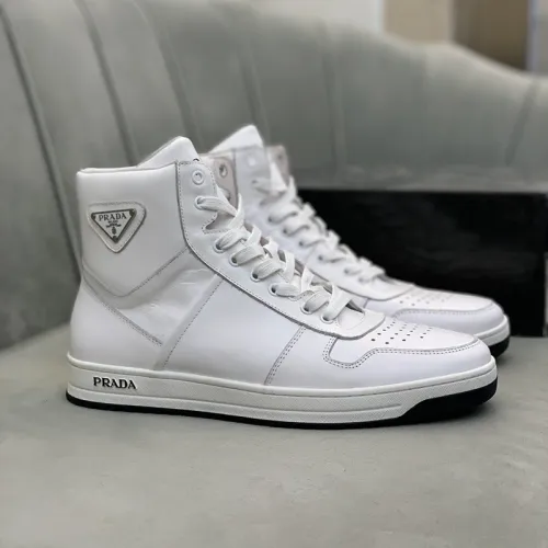 Prada Mens Shoes Sneakers Casual Shoes for Men Luxury Brand Breathable Fashion Sneakers with Original Box