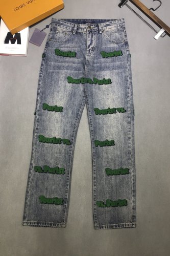 Louis Vuitton Luxury Brand Women Mens Jeans