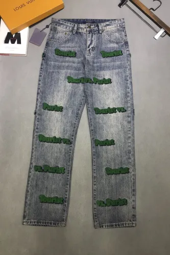 Louis Vuitton Luxury Brand Women Mens Jeans