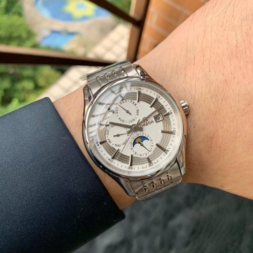 Omega Watch Luxury Brand Design Fashion Type with Original Box