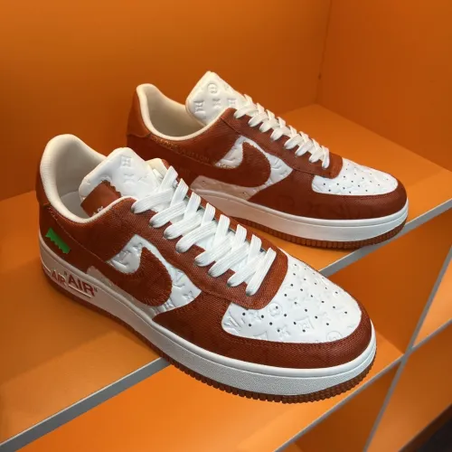 Louis Vuitton Men Shoes Fashion Sneakers Design Luxury Brand LVXNIKE Air Force Sneakers with Original Box