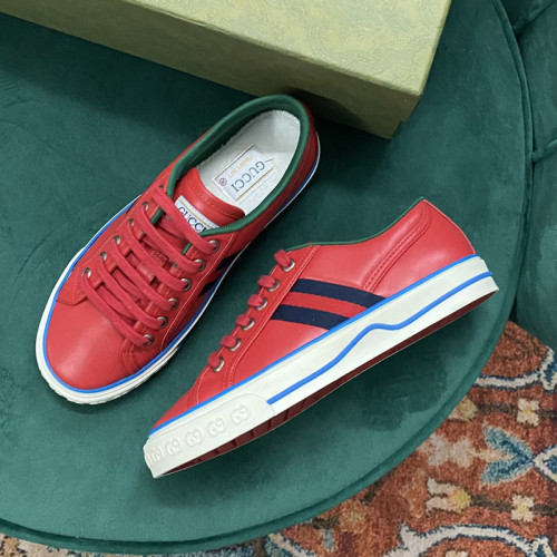 Gucci Womens Shoes Sneakers Luxury Brand Women's Gucci Tennis 1977 sneaker ‎663257 2UX10 9070 with Original Box