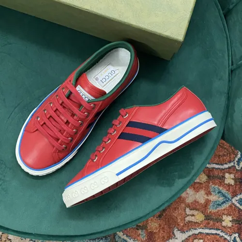 Gucci Womens Shoes Sneakers Luxury Brand Women's Gucci Tennis 1977 sneaker ‎663257 2UX10 9070 with Original Box