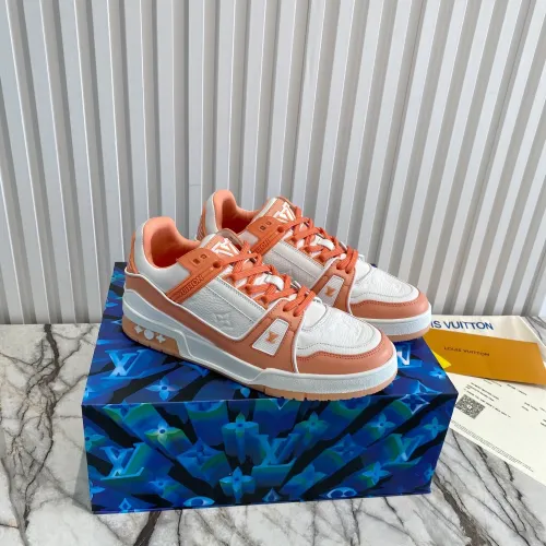 Louis Vuitton Men Shoes Fashion Sneakers Design Luxury Brand LV TRAINER SNEAKER with Original Box