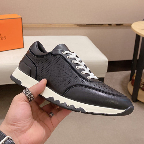Hermes Mens Casual Shoes Fashion Sneakers Luxury Brand with Original Box